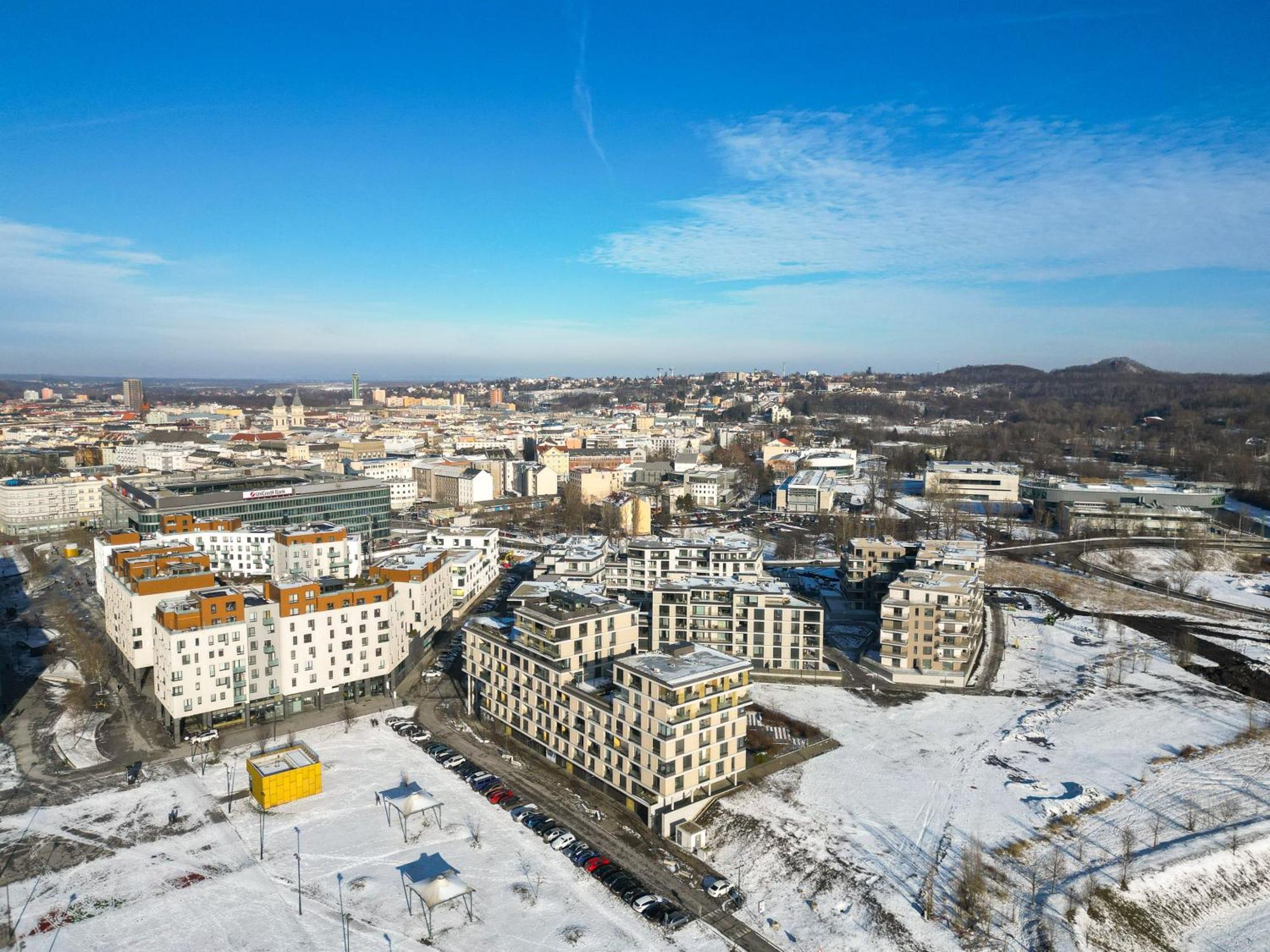 Bnb New Beautiful Apartment In The Center Of Ostrava With Option Garage Parking Екстериор снимка