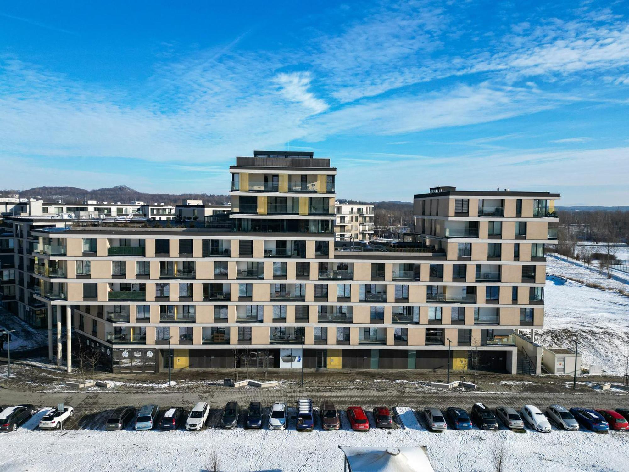 Bnb New Beautiful Apartment In The Center Of Ostrava With Option Garage Parking Екстериор снимка